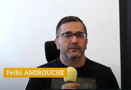 Fethi Amirouche intervenant à l’école IRIS en informatique